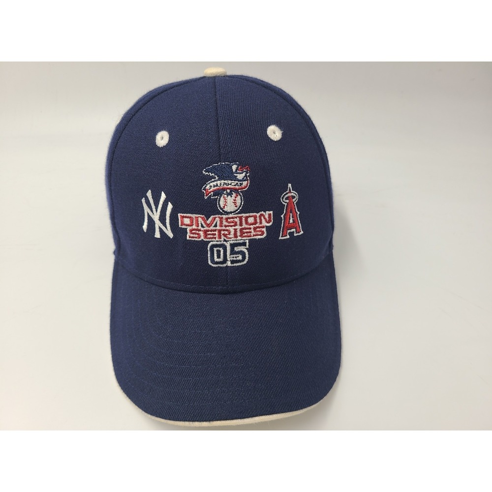 Vintage Anaheim Angels New York Yankees 2005 Division Series New Era Hat Cap MLB